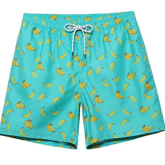 Mens Banana Swim Trunks - Picture 2 of 4